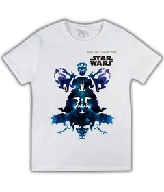 Прикольные футболки: Дарт Вейдер - клякса